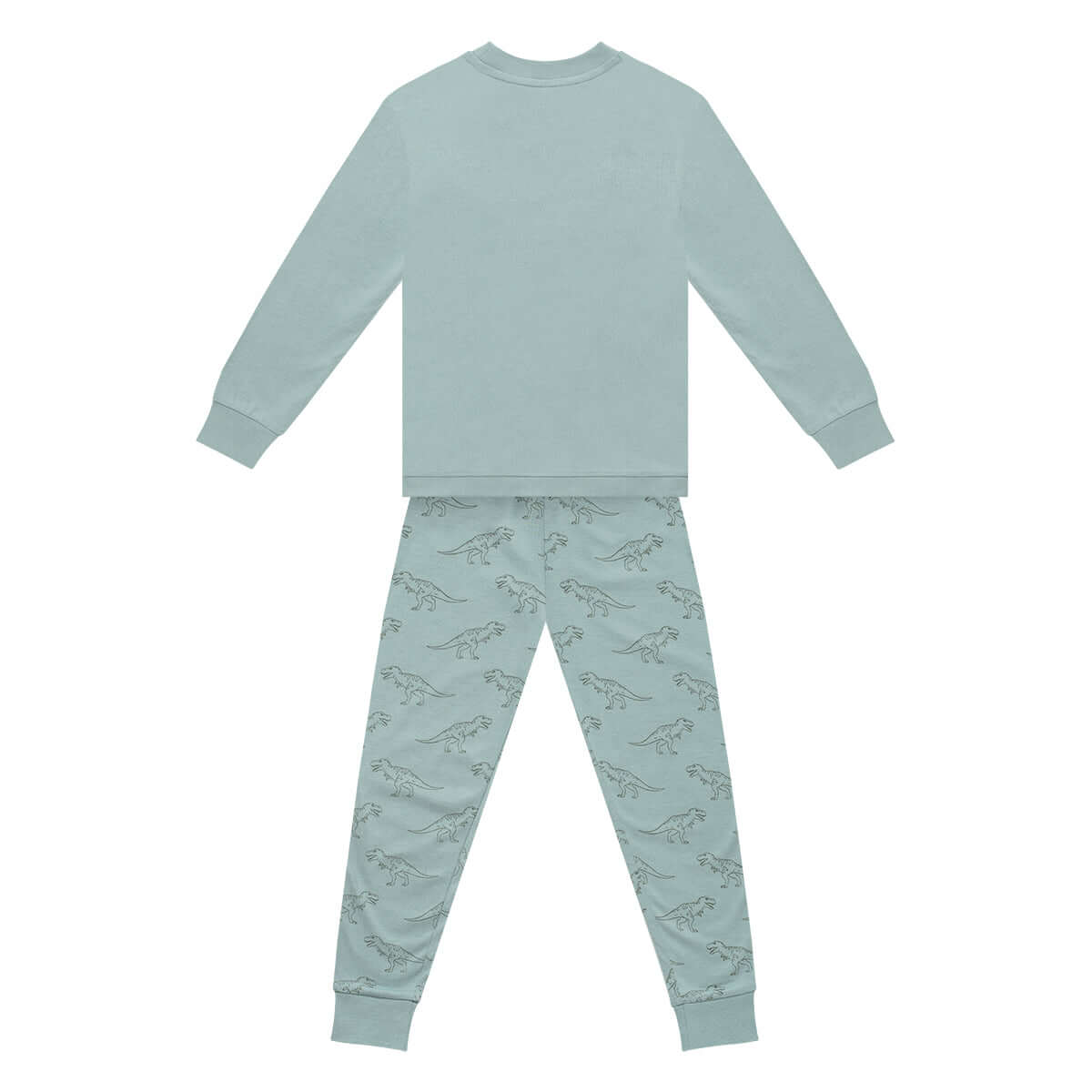 1 Pack Boys Greentreat Supersoft Bamboo Longsleeve Top & Slouch Jogger