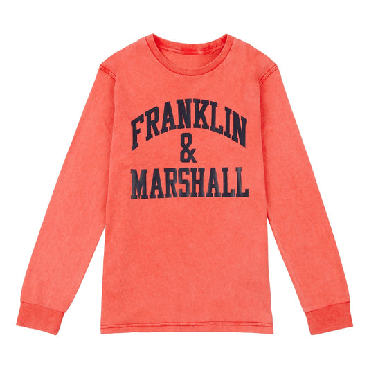 Franklin & Marshall Logo Long-Sleeved T-Shirt FMS0507031