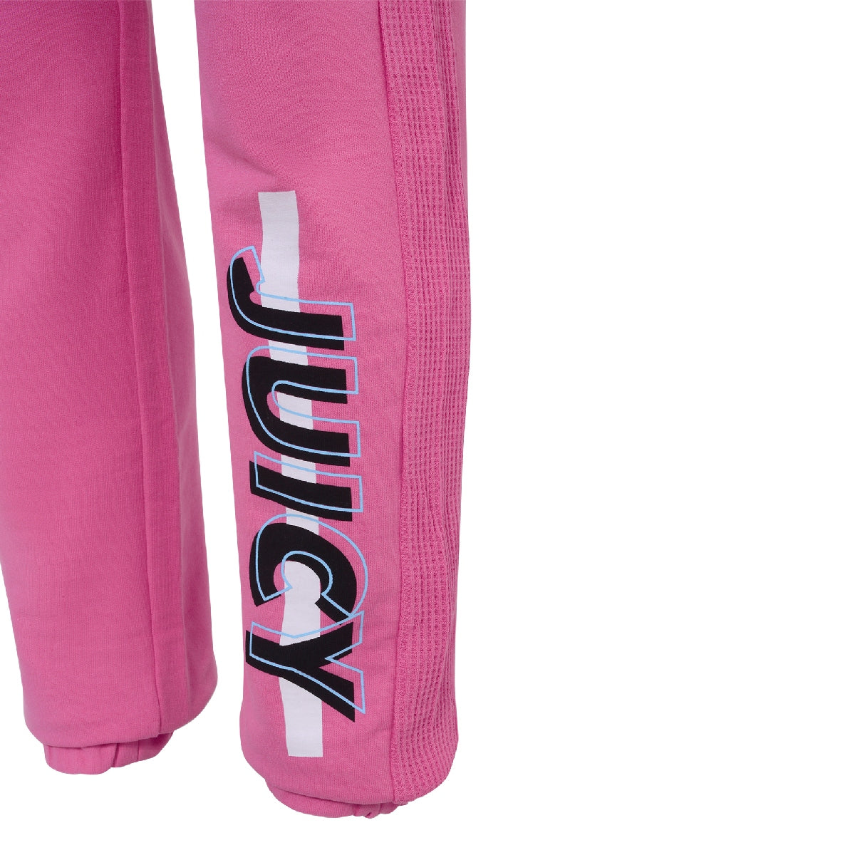 Juicy Couture Waffle Panel Joggers - Pink
