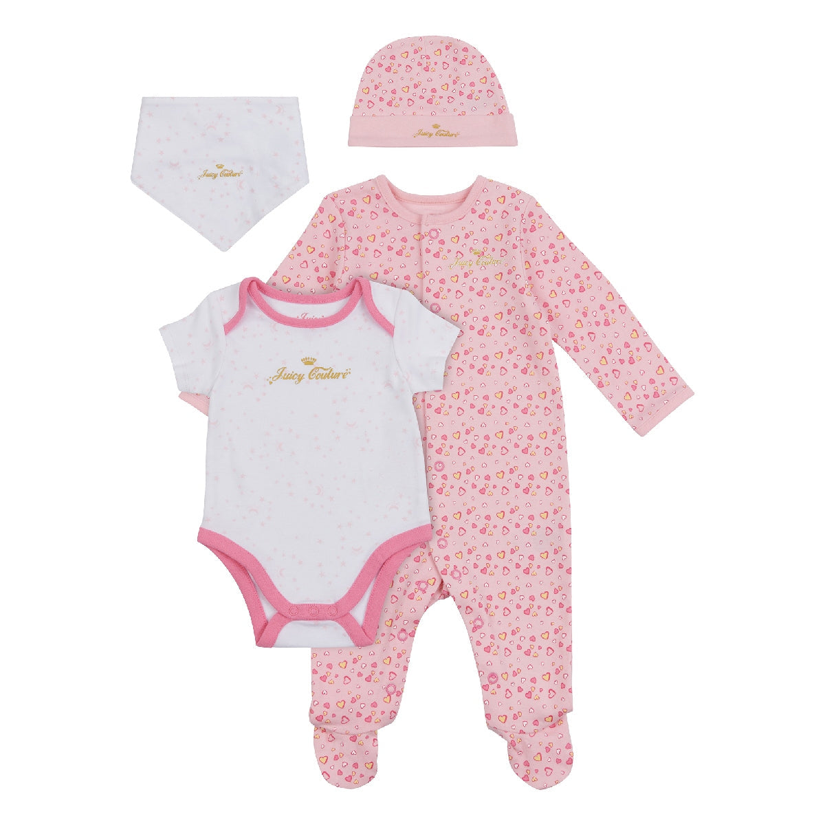 Juicy Couture Girls Toddler 4 Piece Gift Set